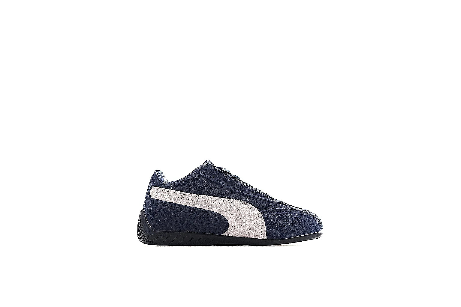 CNY 260 Puma navy low profile sneaker with white side stripe thumbnail 5