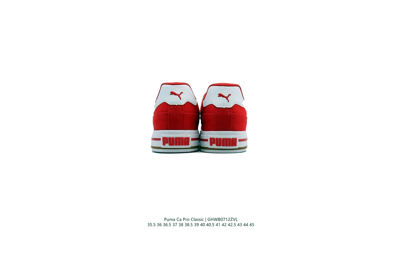 Puma Palermo Red White Green terrace sneaker six photo view thumbnail 4