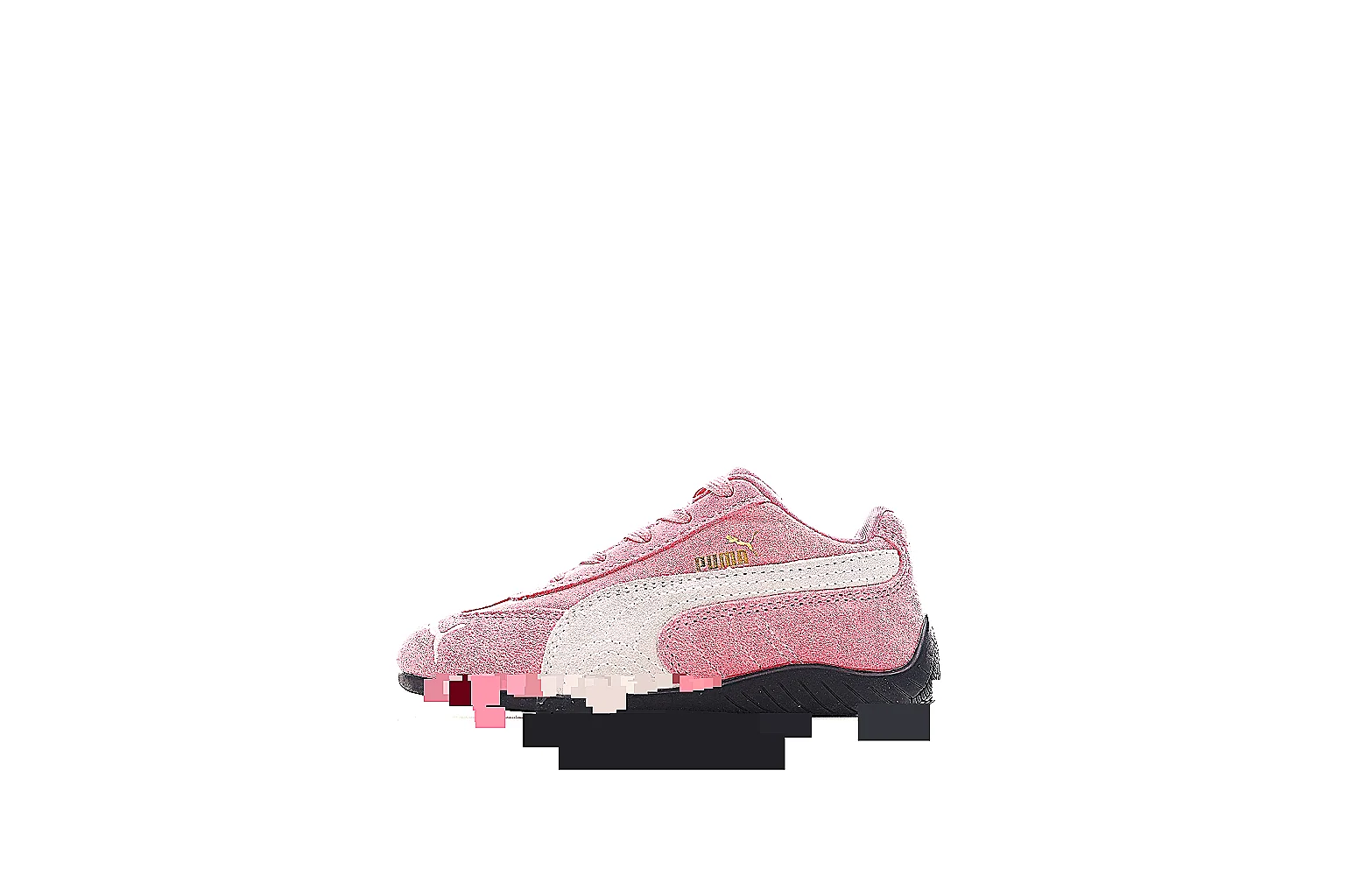 Puma pink suede trainer CNY 260 value find