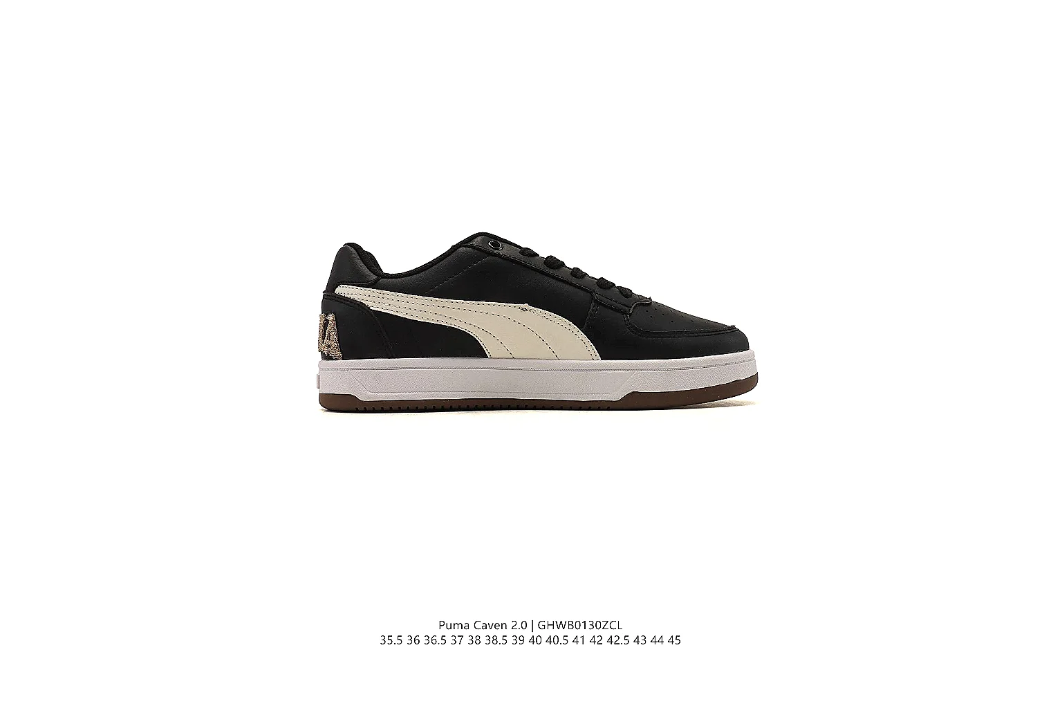 kakofindlist.com Puma Black White Speedcat Low 1102 Black White low-top product image thumbnail 3