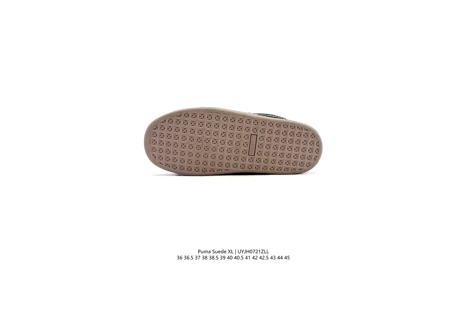 Puma Suede Black Cream suede low top six photo view thumbnail 5