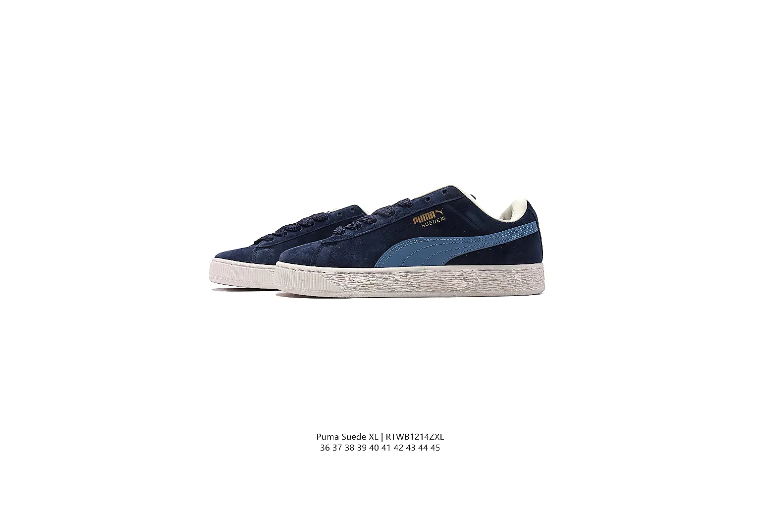 kakofindlist.com Puma Navy Gum Suede Low 0839 Navy Gum low-top product image thumbnail 2