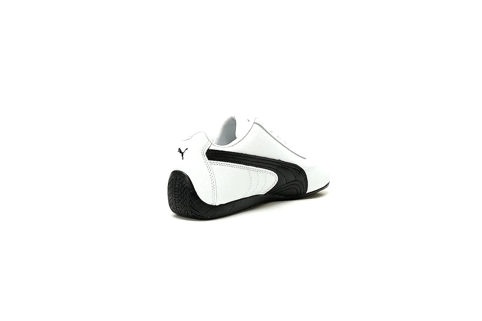PUMA white black low-profile sneaker pair front view at CNY 340 thumbnail 2