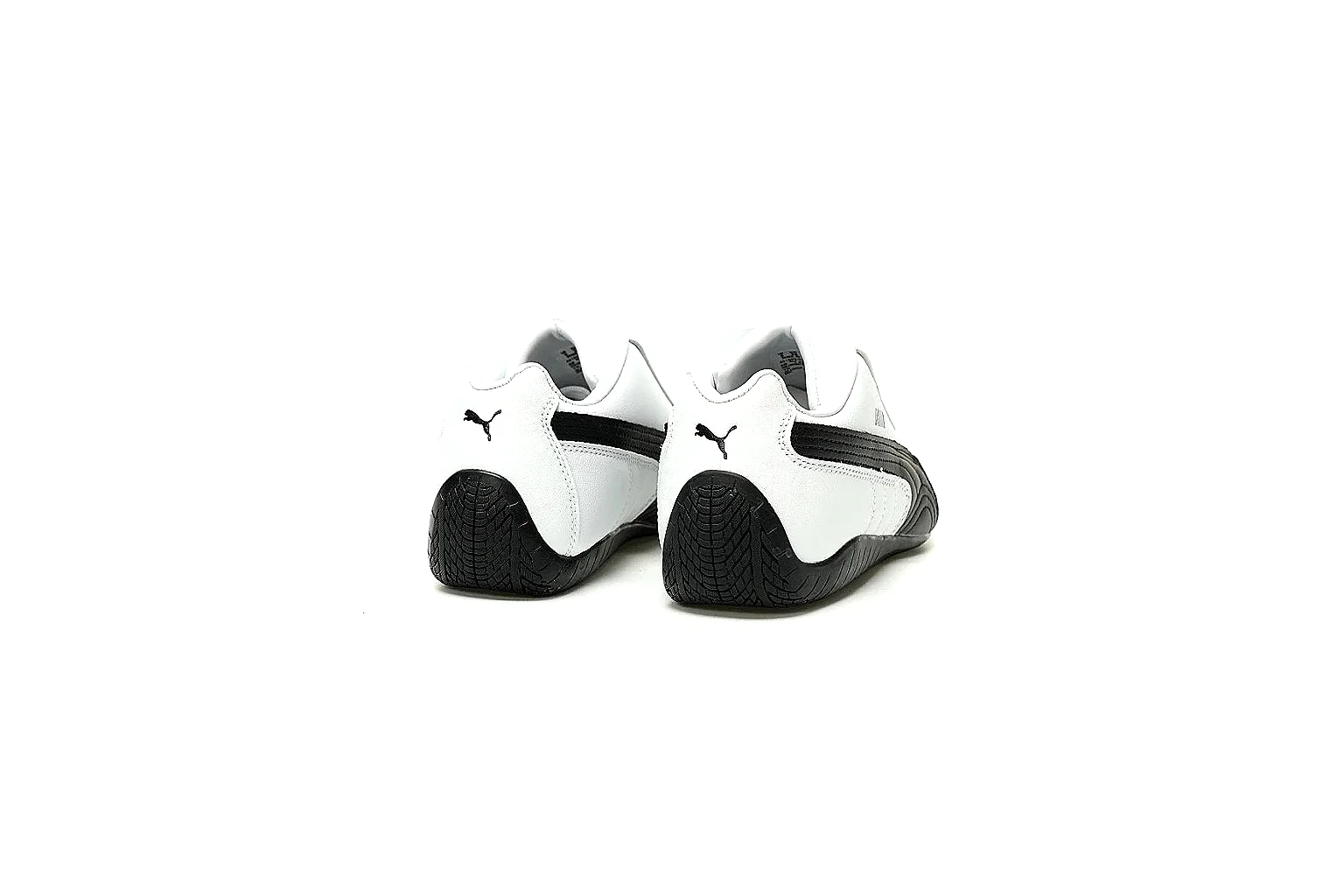 PUMA white black low-profile sneaker pair front view at CNY 340 thumbnail 6