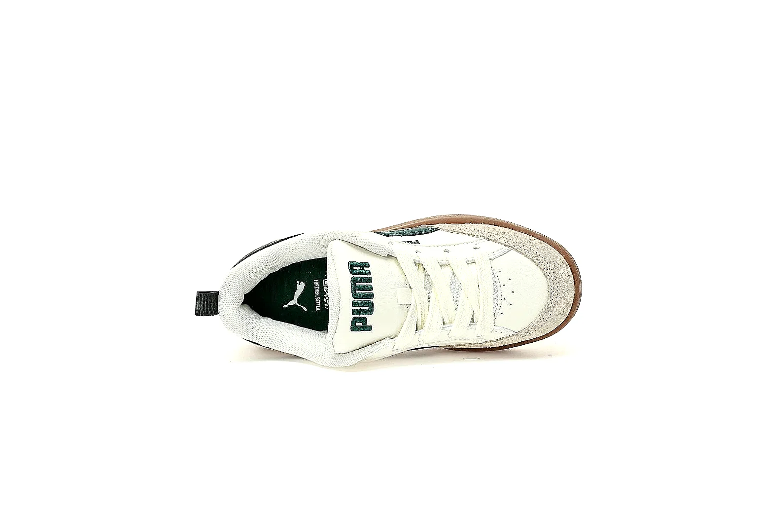 Kako Find List budget photos for Puma White Green Gum Low Sneaker thumbnail 4