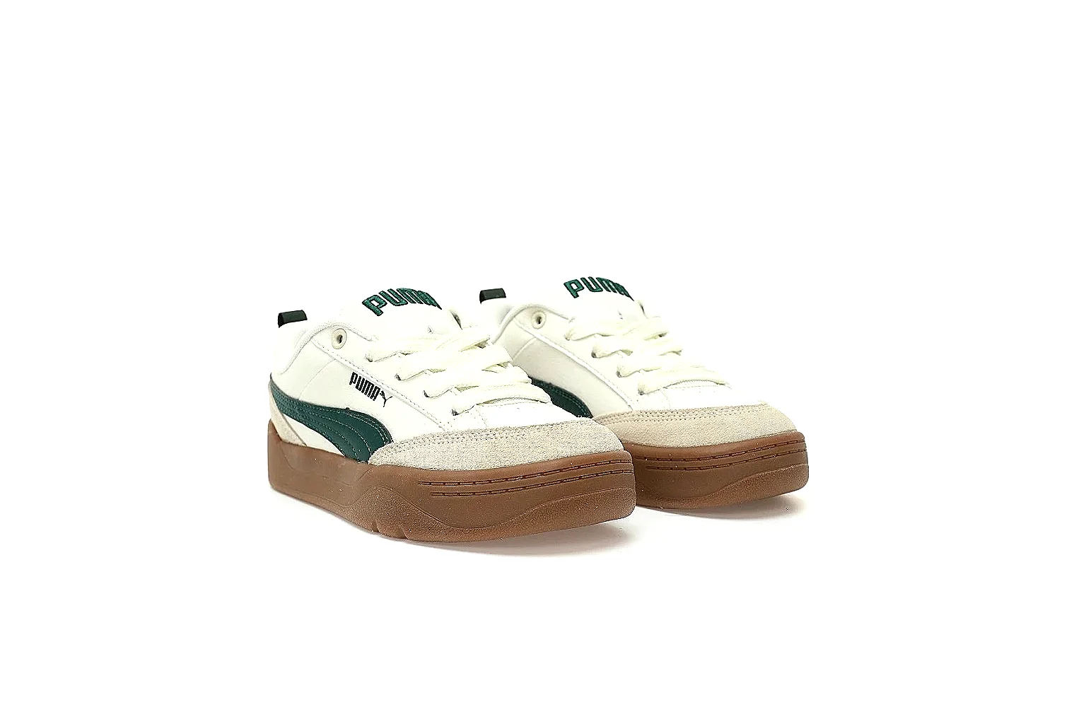 Kako Find List budget photos for Puma White Green Gum Low Sneaker thumbnail 6