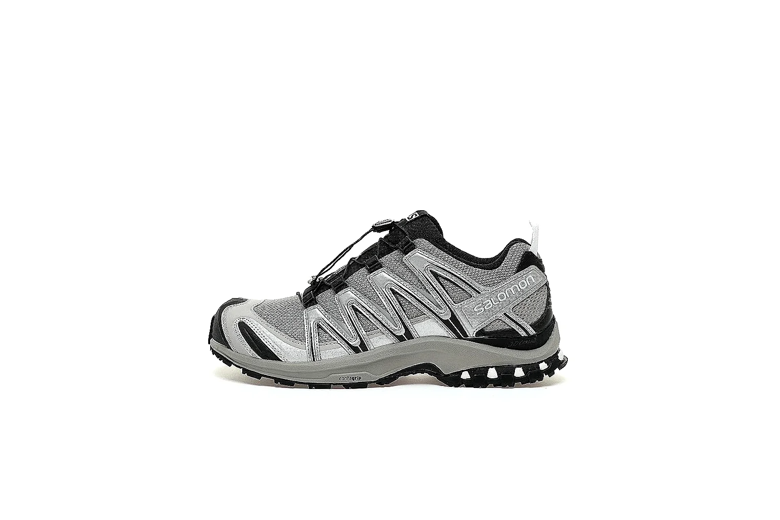 kakofindlist.com Salomon Silver Black Trail Runner 7864 Silver Black runner product image