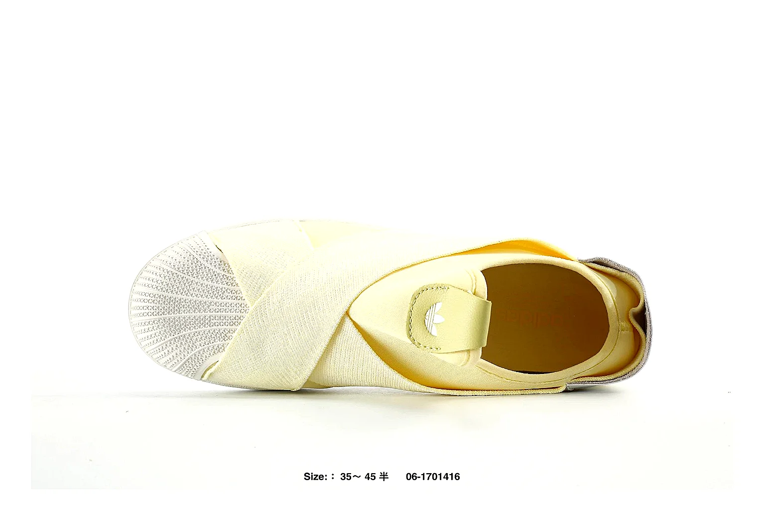 kakofindlist.com Pale Yellow Slip On 2736 Pale Yellow low-top product image thumbnail 4