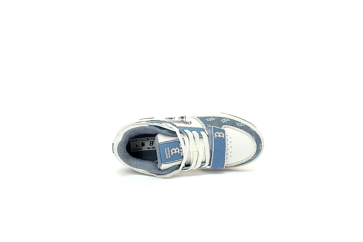 Kako Find List budget photos for Other Blue Logo Low Court Sneaker thumbnail 4