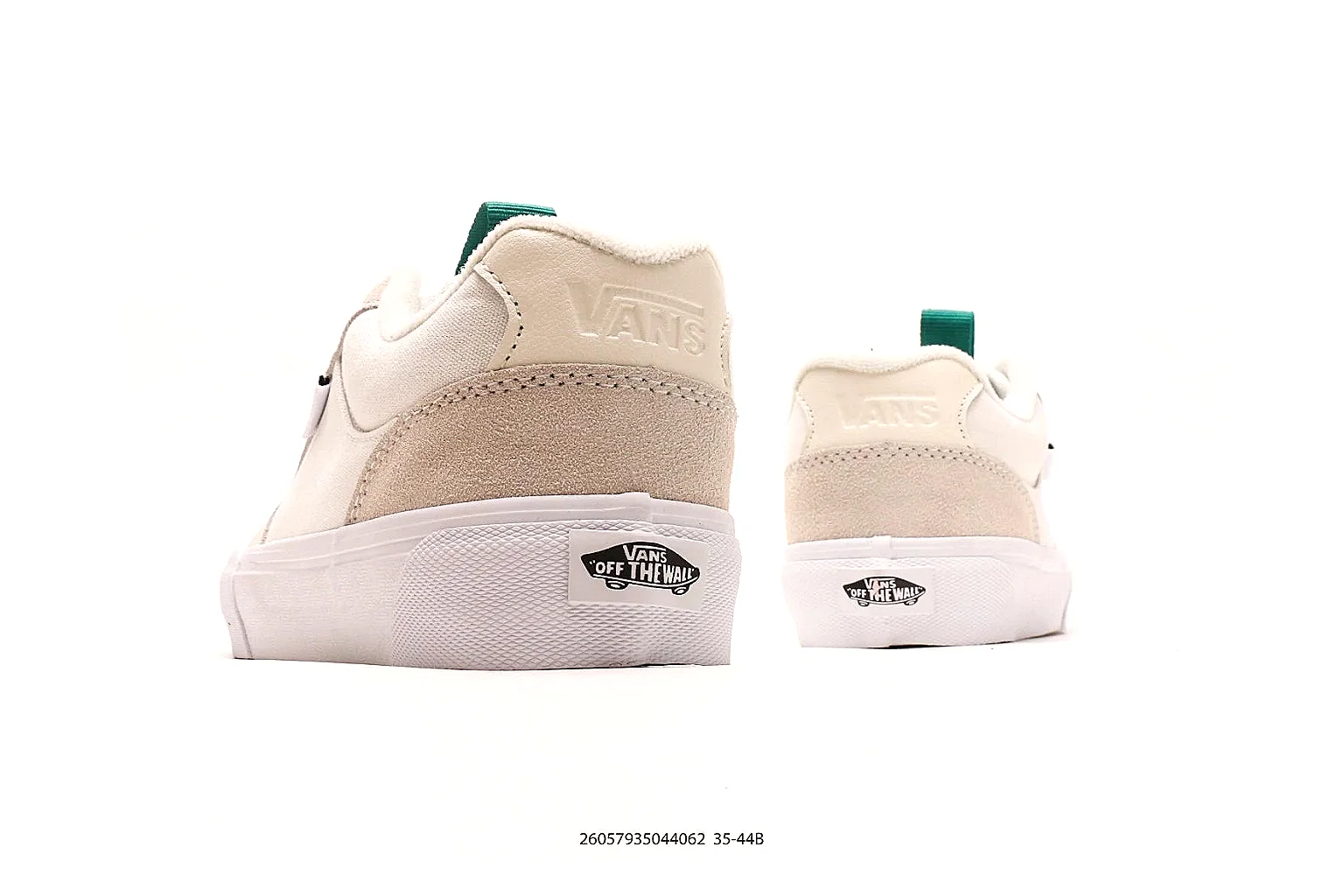 Vans low-top canvas sneaker White Green 1891 budget shortlist note six-photo gallery thumbnail 6