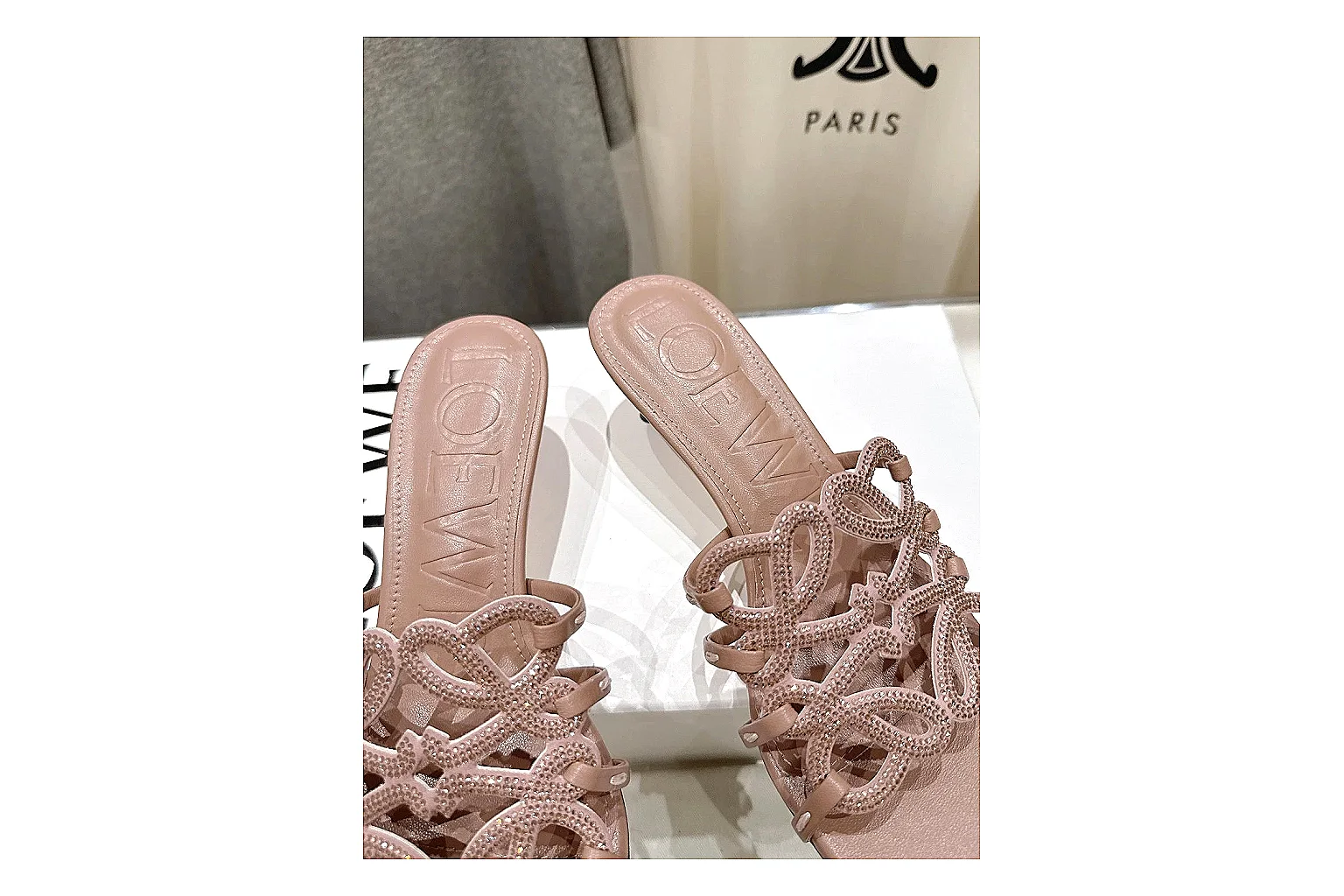 kakofindlist.com Pink Woven Mule 0006 Pink mule product image thumbnail 6