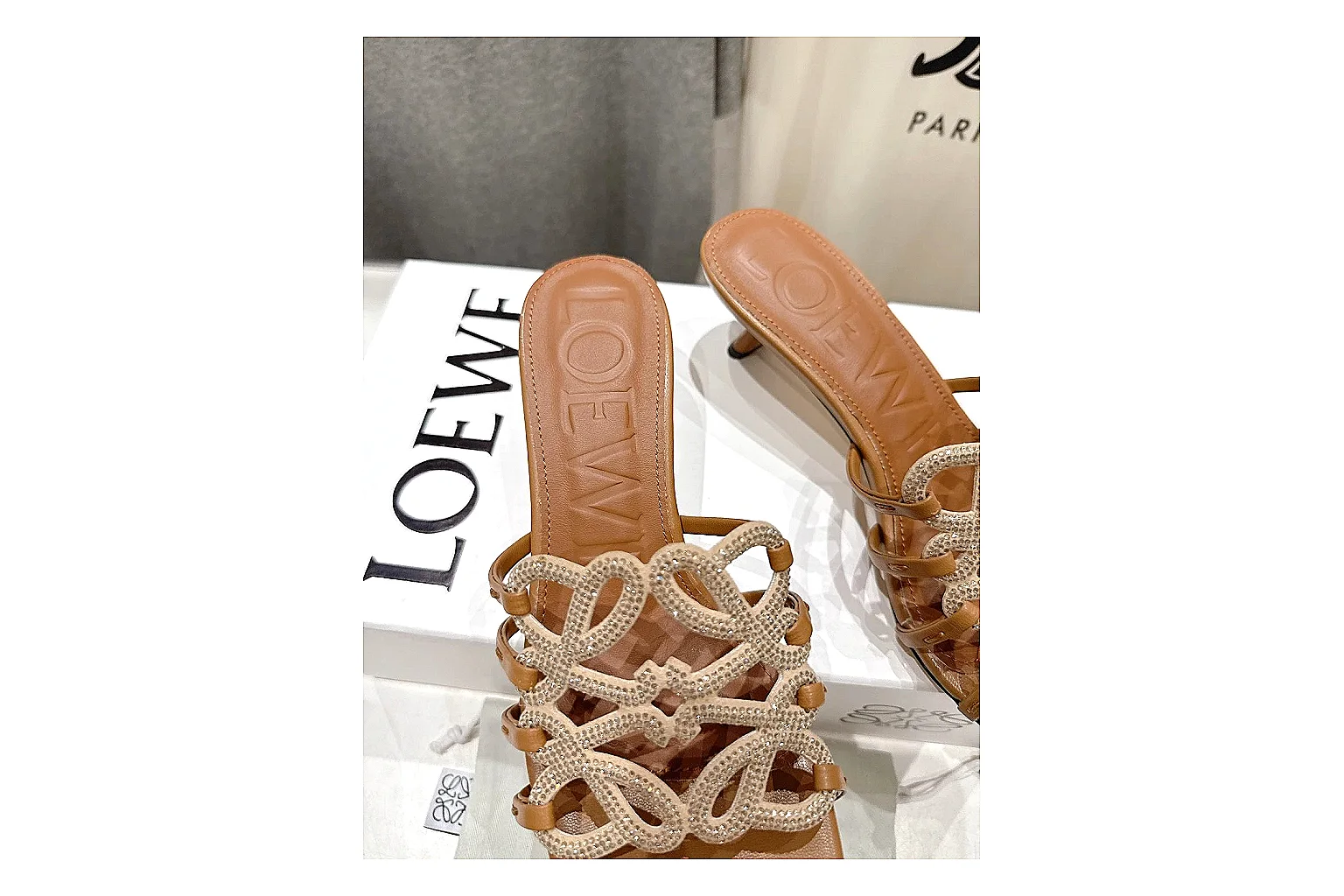 kakofindlist.com Tan Woven Mule 0038 Tan mule product image thumbnail 6