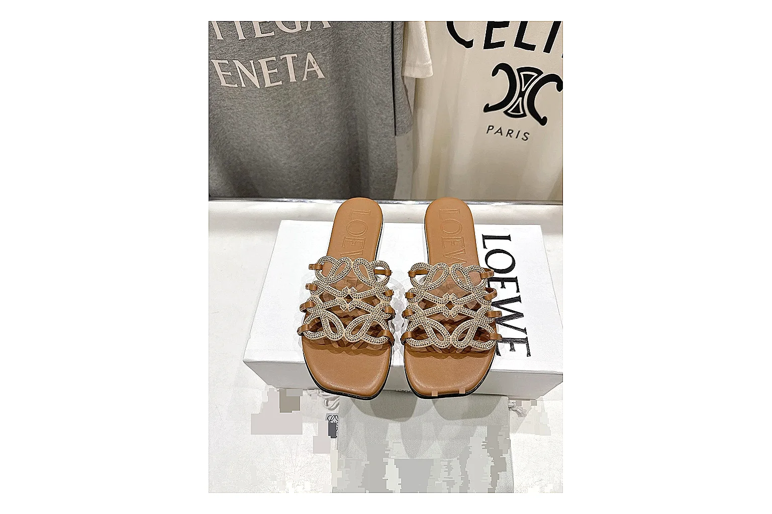 kakofindlist.com Tan Woven Mule 9204 Tan mule product image