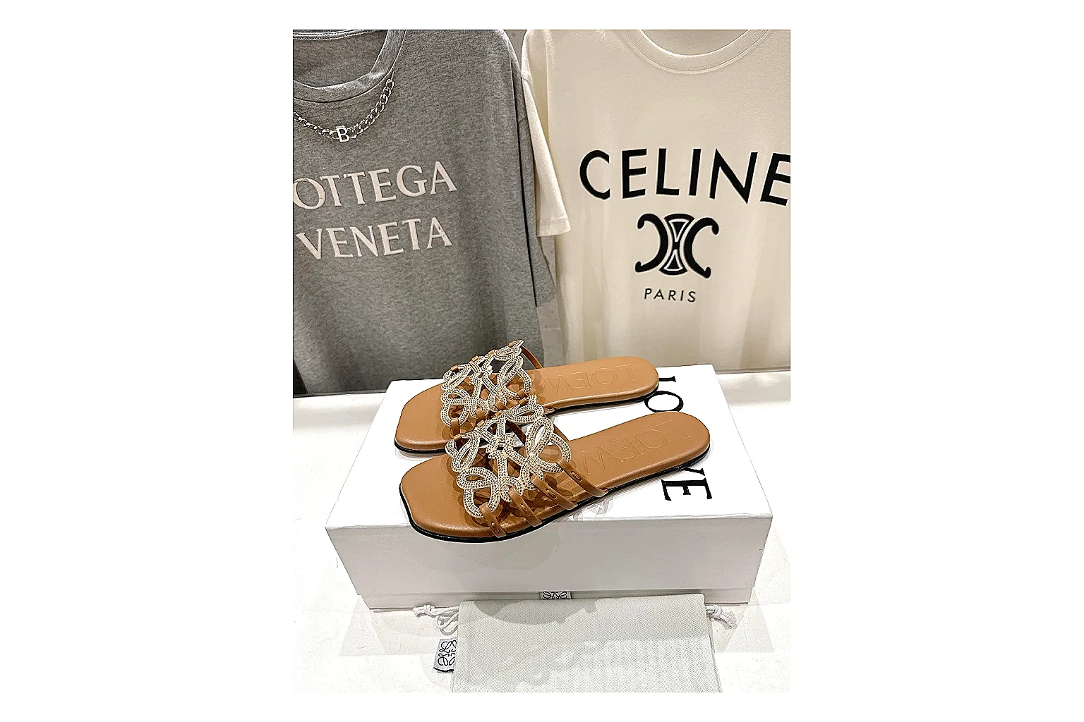 kakofindlist.com Tan Woven Mule 9204 Tan mule product image thumbnail 4