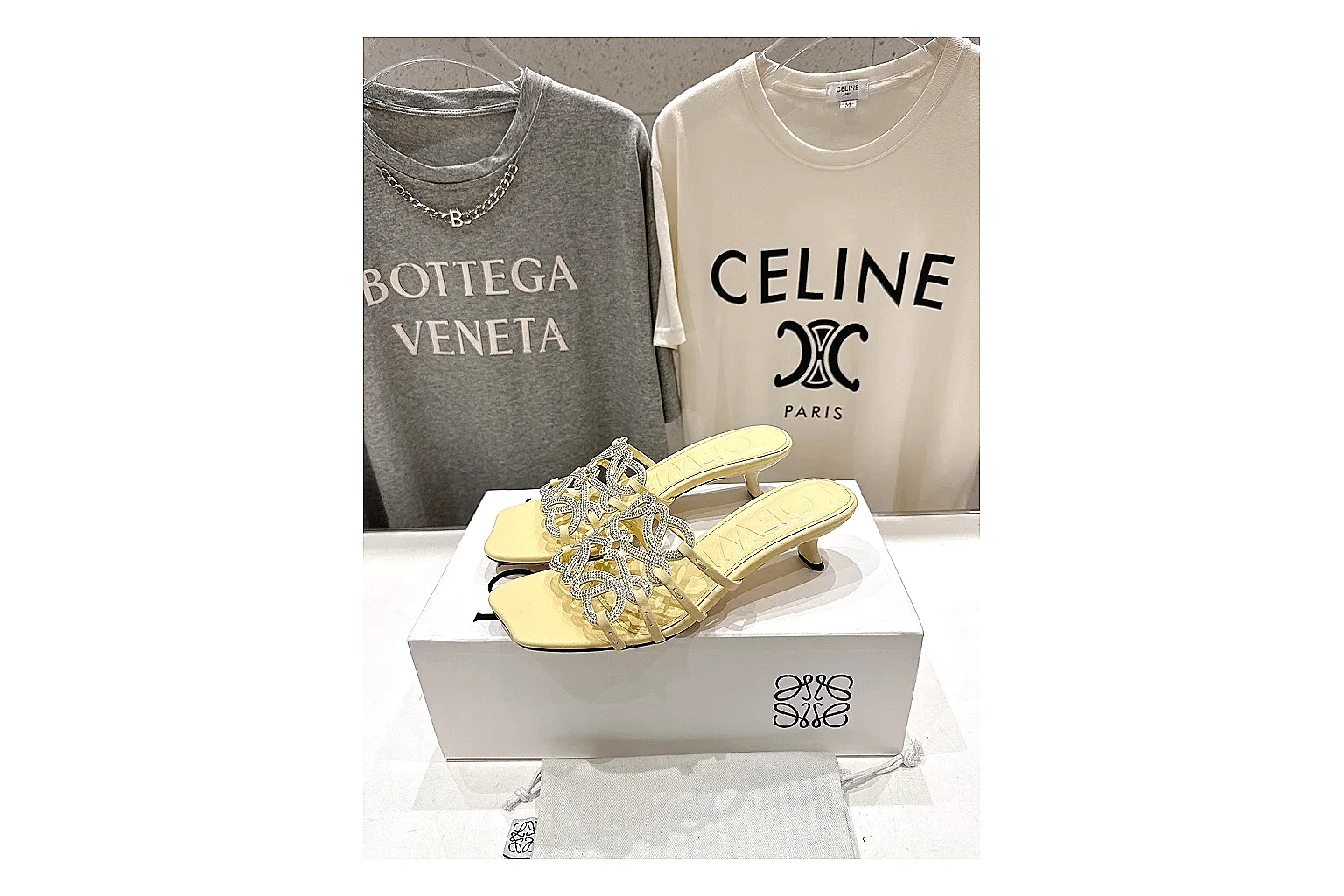 kakofindlist.com Yellow Woven Mule 9960 Yellow mule product image thumbnail 4