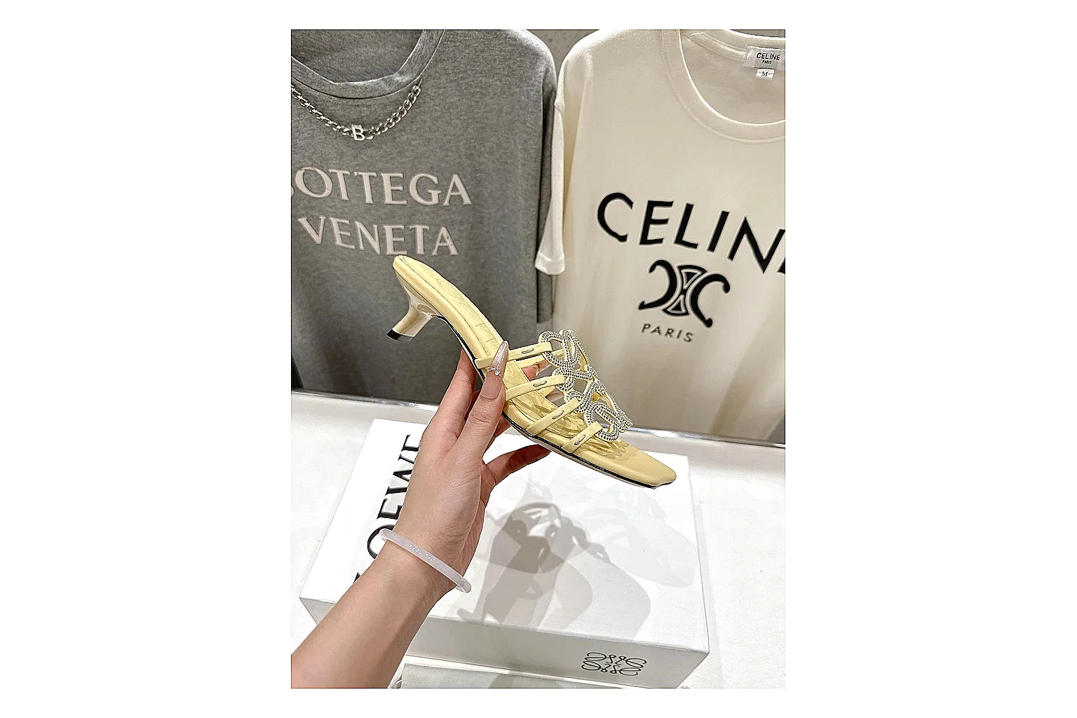 kakofindlist.com Yellow Woven Mule 9960 Yellow mule product image thumbnail 5